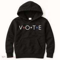 VOTE Red White Blue Stars Kids Hoodie thumb 0