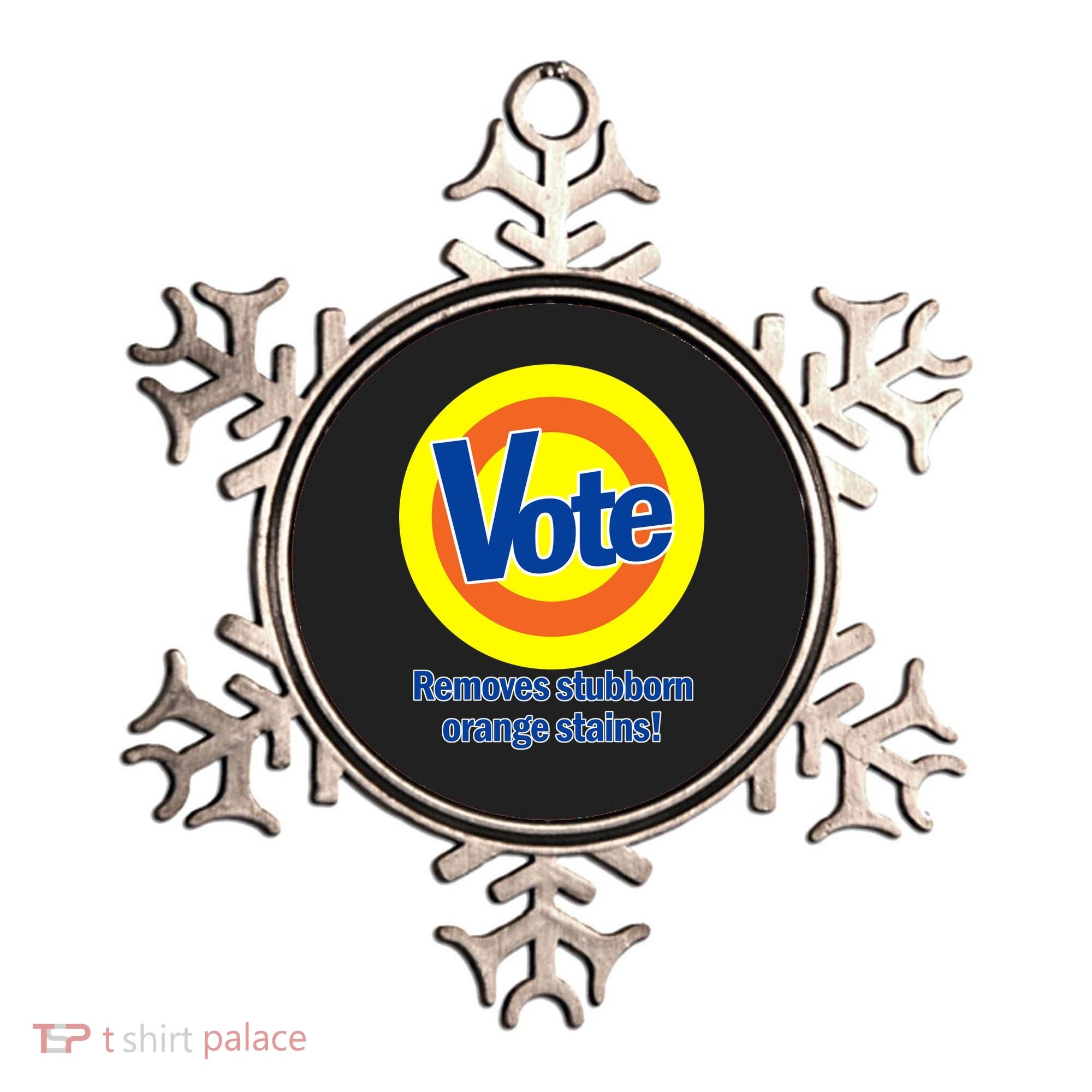 Vote Remove Stubborn Orange Stains Ornament