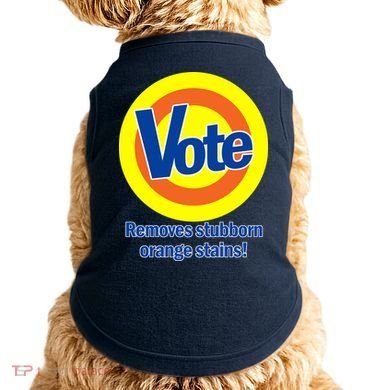Vote Remove Stubborn Orange Stains Doggie Tank