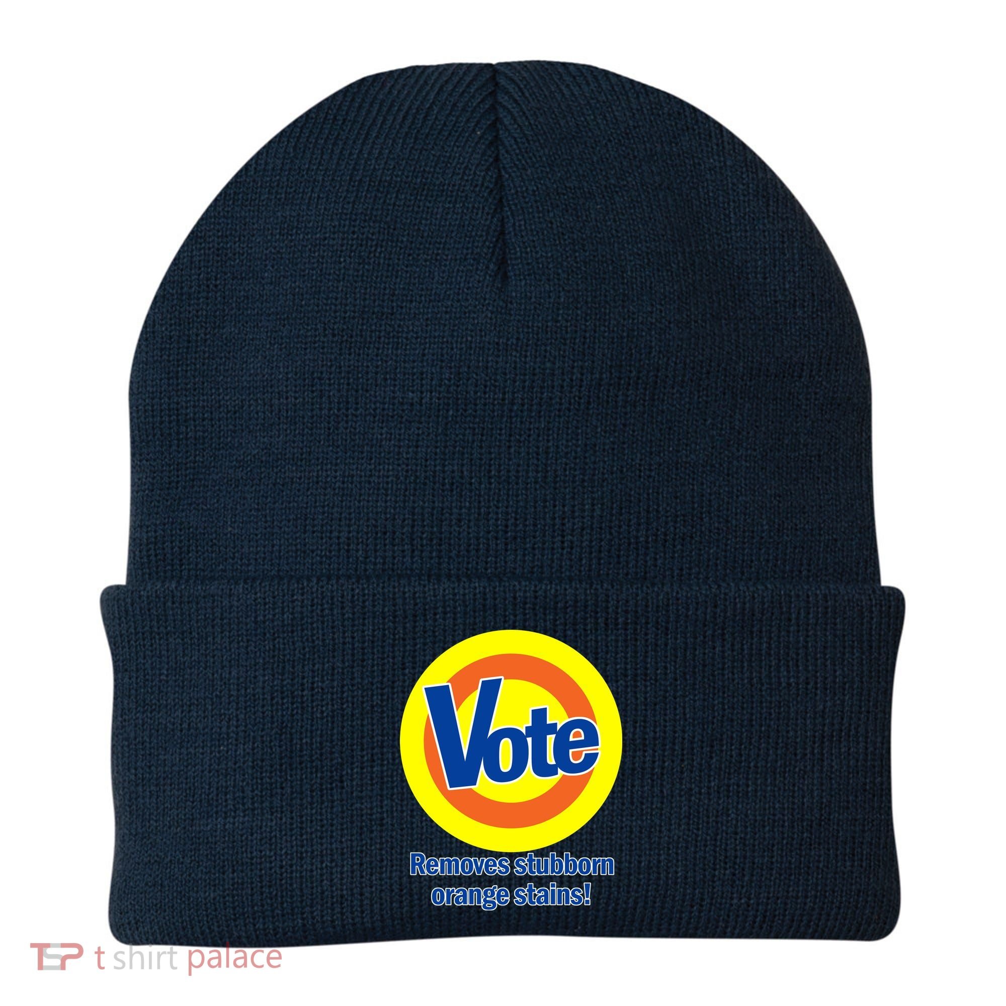 Vote Remove Stubborn Orange Stains Beanie