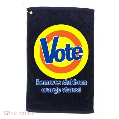 Vote Remove Stubborn Orange Stains Golf Towel