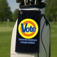 Vote Remove Stubborn Orange Stains Golf Towel thumb 2
