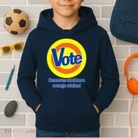 Vote Remove Stubborn Orange Stains Kids Hoodie thumb 2