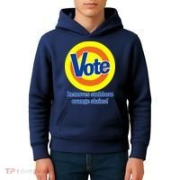Vote Remove Stubborn Orange Stains Kids Hoodie thumb 4