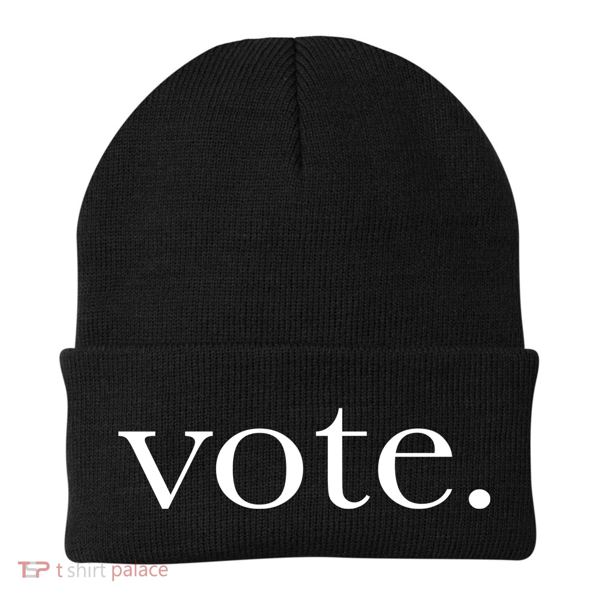 Vote Simple Logo Beanie
