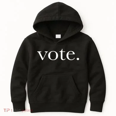 Vote Simple Logo Kids Hoodie