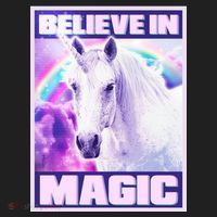 Vote Unicorn Believe in Magic Women's Sweatshirt thumb 2