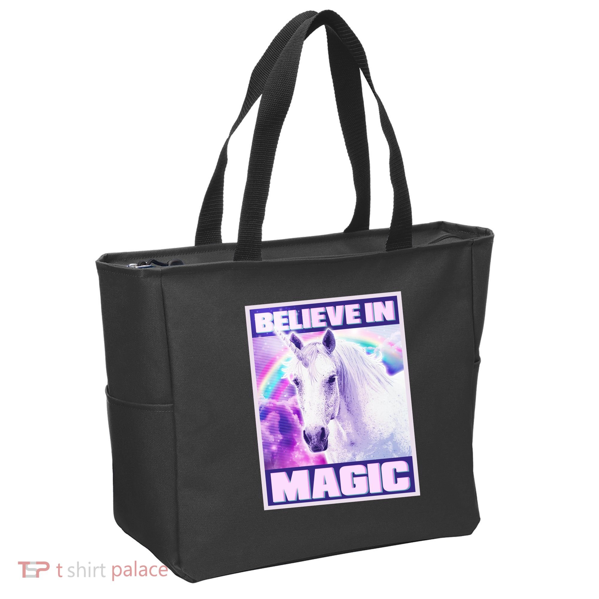 Vote Unicorn Believe in Magic Tote Bag