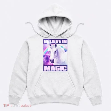 Vote Unicorn Believe in Magic Hoodie