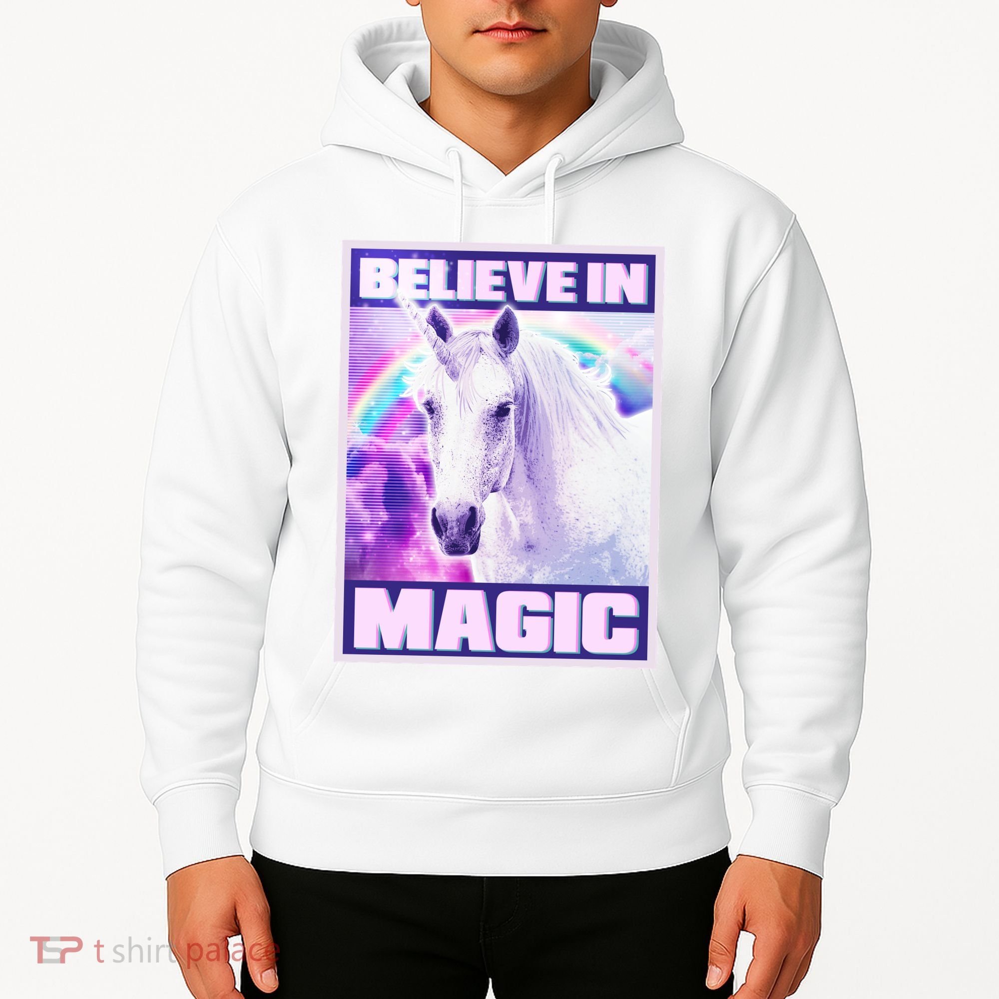 Vote Unicorn Believe in Magic Hoodie
