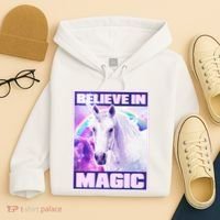 Vote Unicorn Believe in Magic Hoodie thumb 4