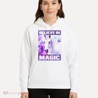Vote Unicorn Believe in Magic Hoodie thumb 5