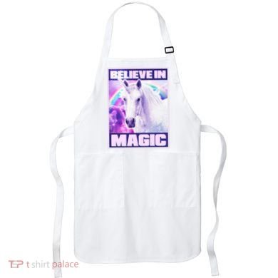 Vote Unicorn Believe in Magic Apron