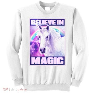 Vote Unicorn Believe in Magic Sweatshirt