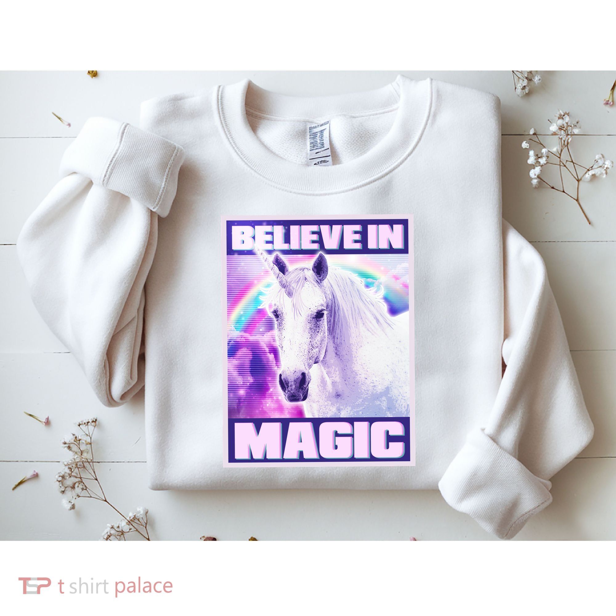 Vote Unicorn Believe in Magic Sweatshirt