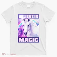 Vote Unicorn Believe in Magic T-Shirt thumb 0