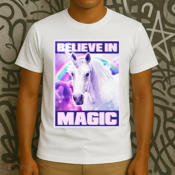 Vote Unicorn Believe in Magic T-Shirt