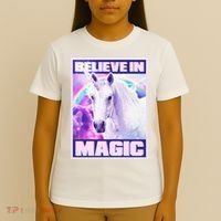 Vote Unicorn Believe in Magic T-Shirt thumb 4