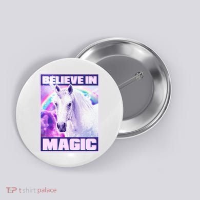 Vote Unicorn Believe in Magic Button