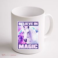Vote Unicorn Believe in Magic Coffee Mug thumb 1