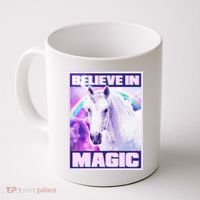 Vote Unicorn Believe in Magic Coffee Mug thumb 0