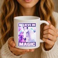 Vote Unicorn Believe in Magic Coffee Mug thumb 3