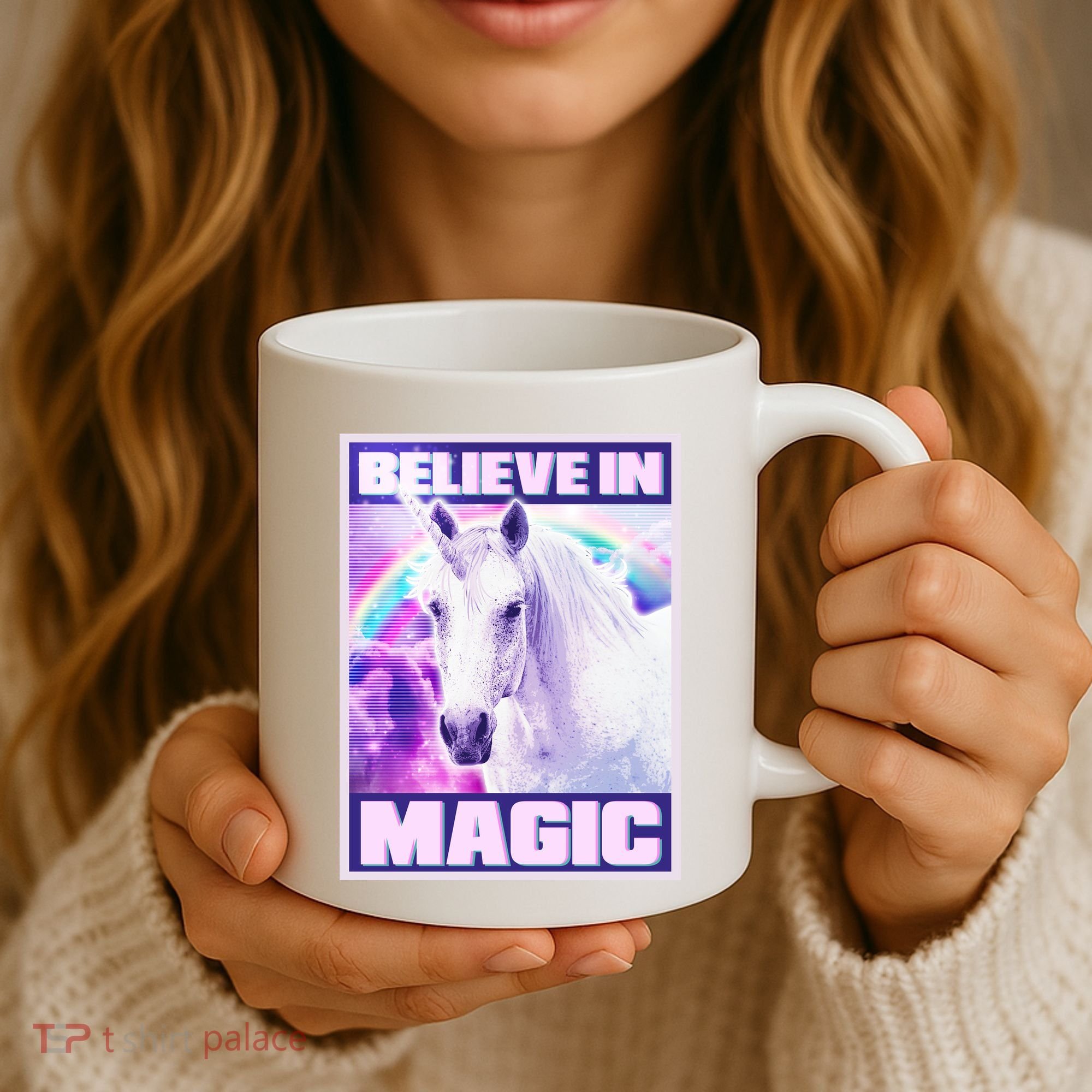 Vote Unicorn Believe in Magic Coffee Mug