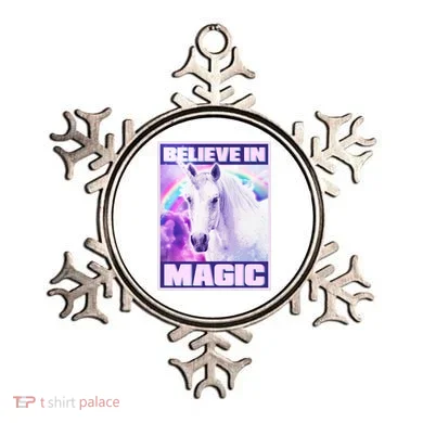 Vote Unicorn Believe in Magic Ornament