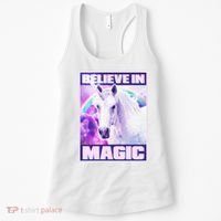 Vote Unicorn Believe in Magic Women's Tank Top thumb 0