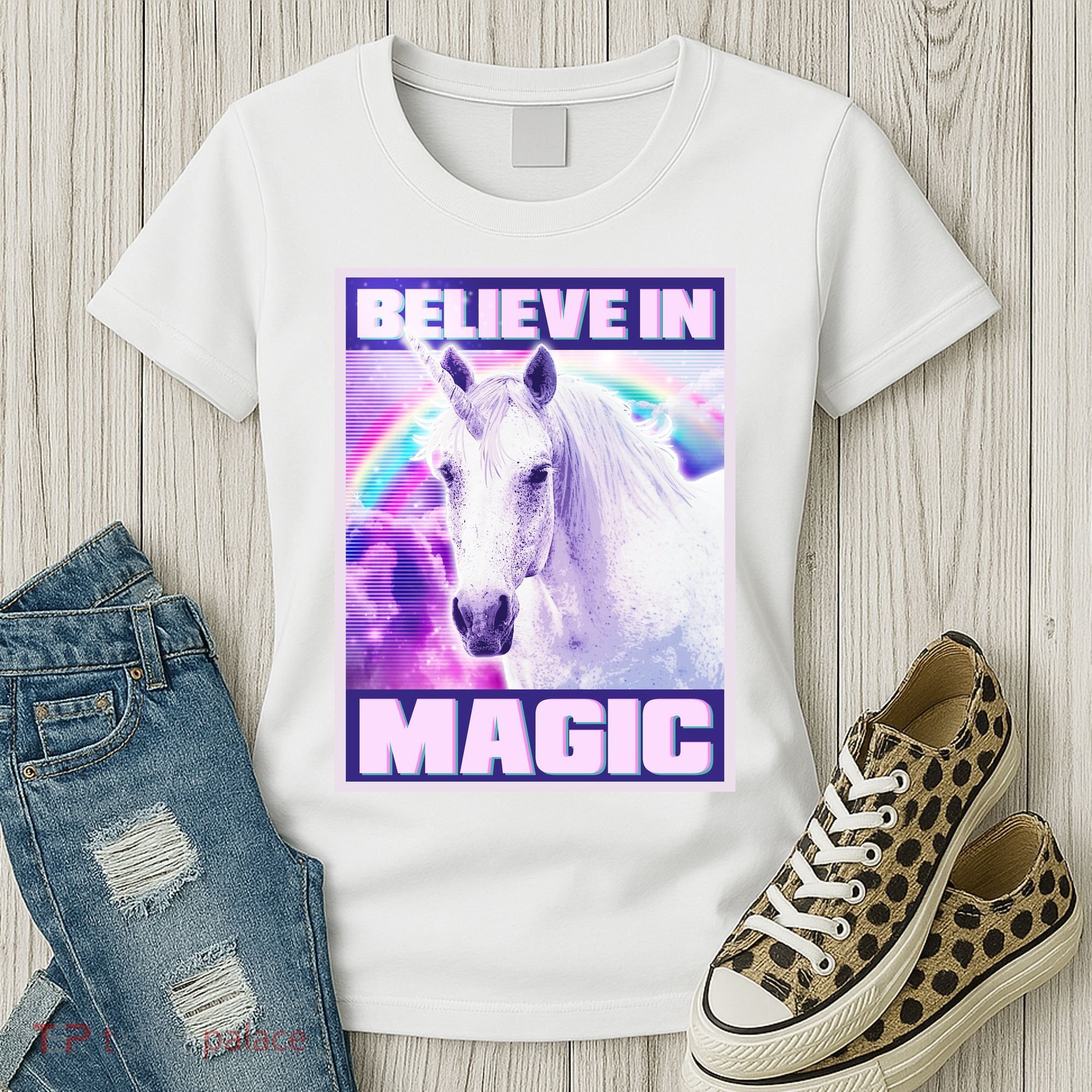 Vote Unicorn Believe in Magic Women's T-Shirt