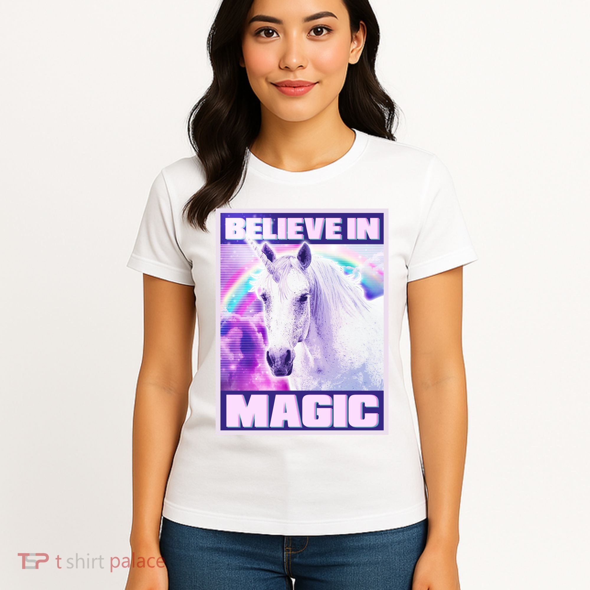 Vote Unicorn Believe in Magic Women's T-Shirt