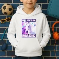 Vote Unicorn Believe in Magic Kids Hoodie thumb 2