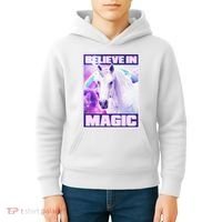Vote Unicorn Believe in Magic Kids Hoodie thumb 4