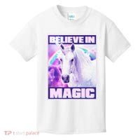 Vote Unicorn Believe in Magic Kids T-Shirt thumb 0