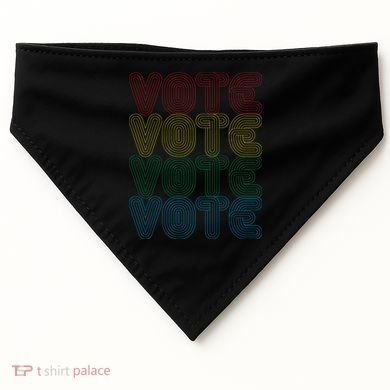 Vote Vote Vote USA-Made Doggie Bandana