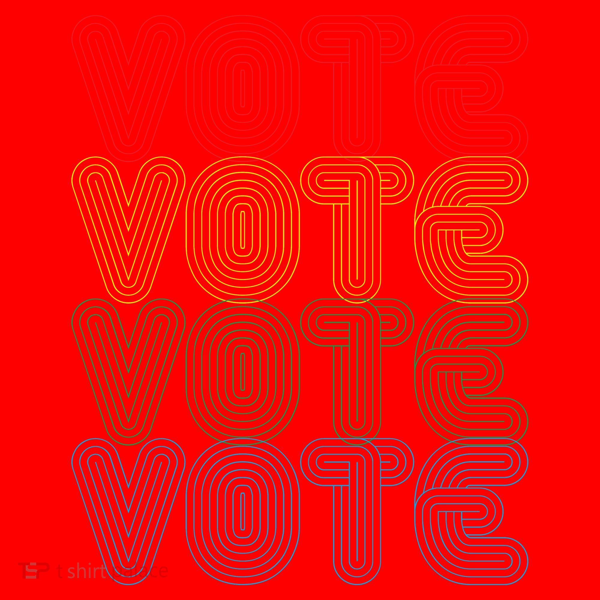 Vote Vote Vote Santa Hat