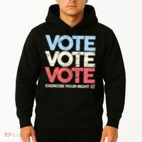 Vote Vote Vote Exercise Your right Hoodie thumb 2