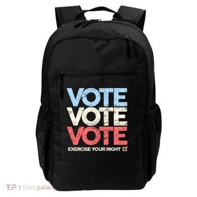 Vote Vote Vote Exercise Your right Backpack