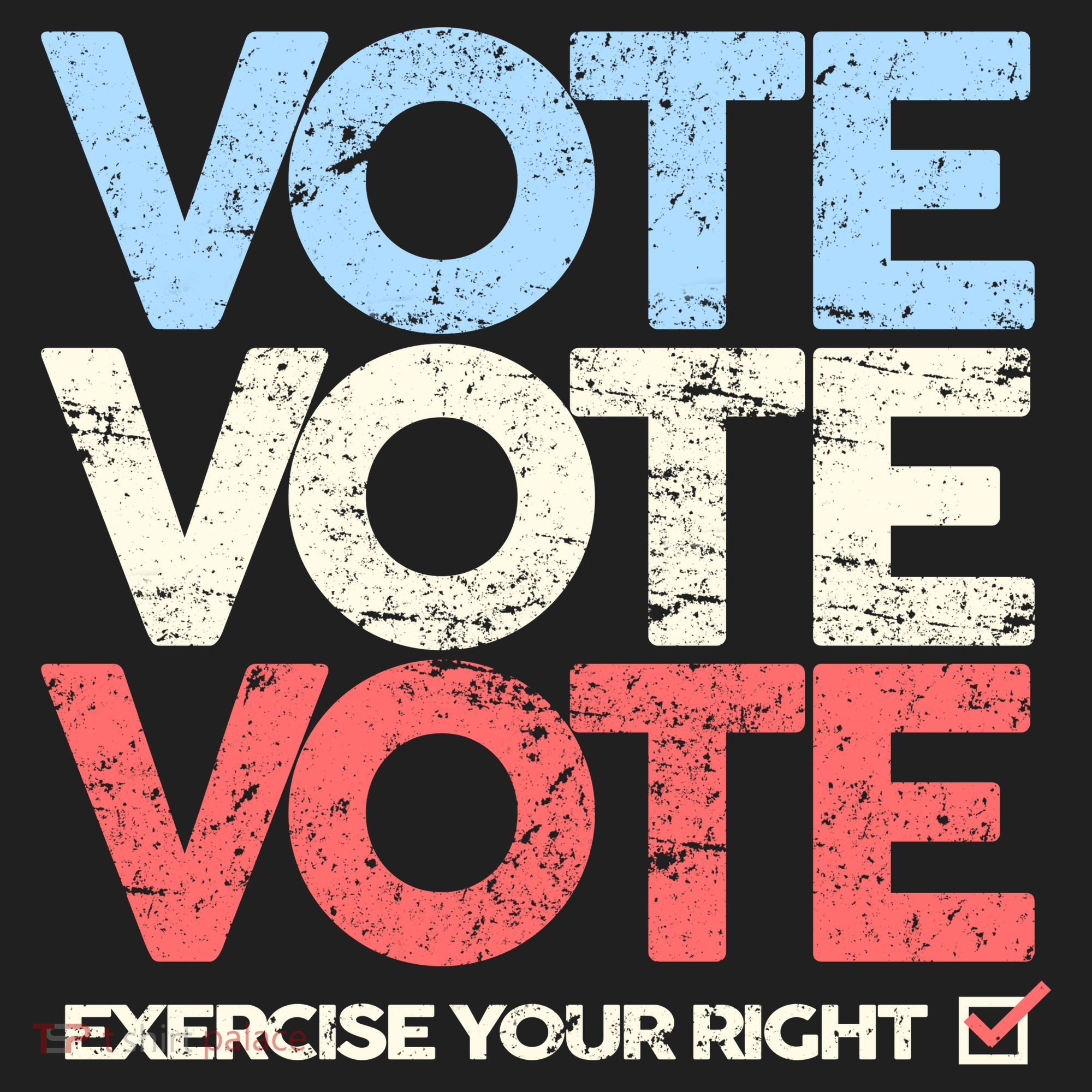 Vote Vote Vote Exercise Your right Tumbler