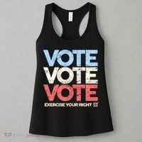 Vote Vote Vote Exercise Your right Women's Tank Top thumb 3