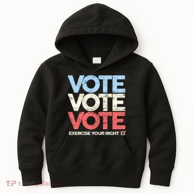 Vote Vote Vote Exercise Your right Kids Hoodie