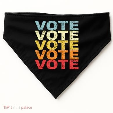 VOTE VOTE VOTE VOTE USA-Made Doggie Bandana