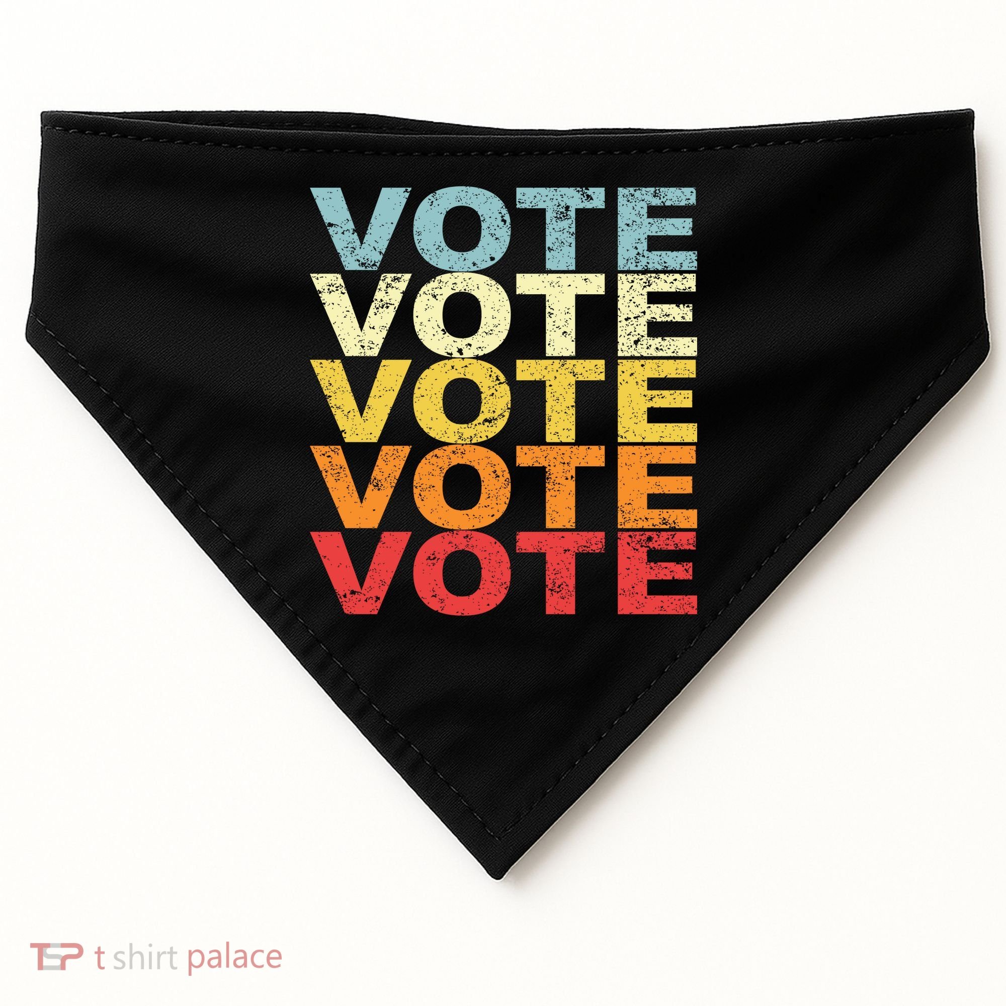VOTE VOTE VOTE VOTE USA-Made Doggie Bandana
