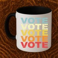 VOTE VOTE VOTE VOTE Coffee Mug thumb 2