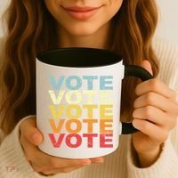 VOTE VOTE VOTE VOTE Coffee Mug thumb 3