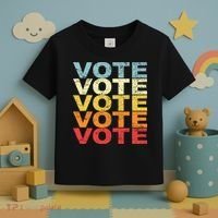 VOTE VOTE VOTE VOTE Toddler T-Shirt thumb 3