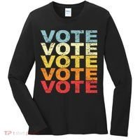 VOTE VOTE VOTE VOTE Women's Long Sleeve Shirt thumb 0