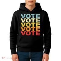 VOTE VOTE VOTE VOTE Kids Hoodie thumb 4