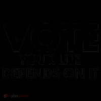 VOTE Your Life Depends On it Coffee Mug thumb 5