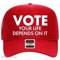 VOTE Your Life Depends On it Hat thumb 0